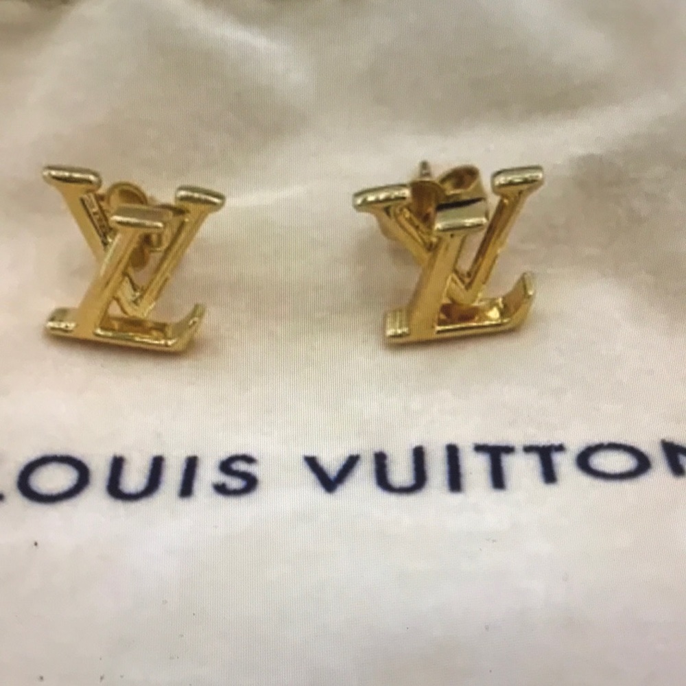 Louis Vuitton Gold Earrings